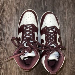 Women’s Nike High Dunk Burgundy